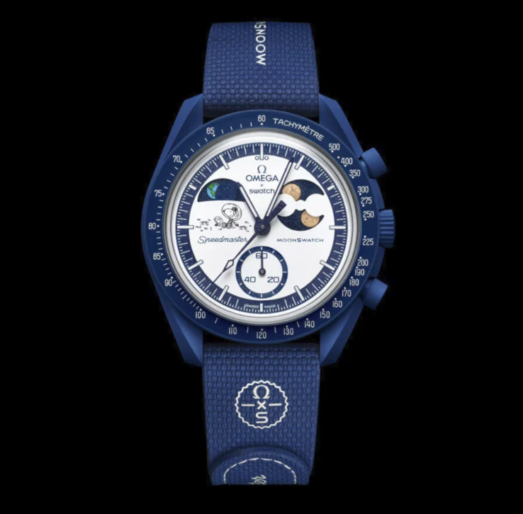 Swatch x Omega Launches Mission to Earthphase with Snoopy Design