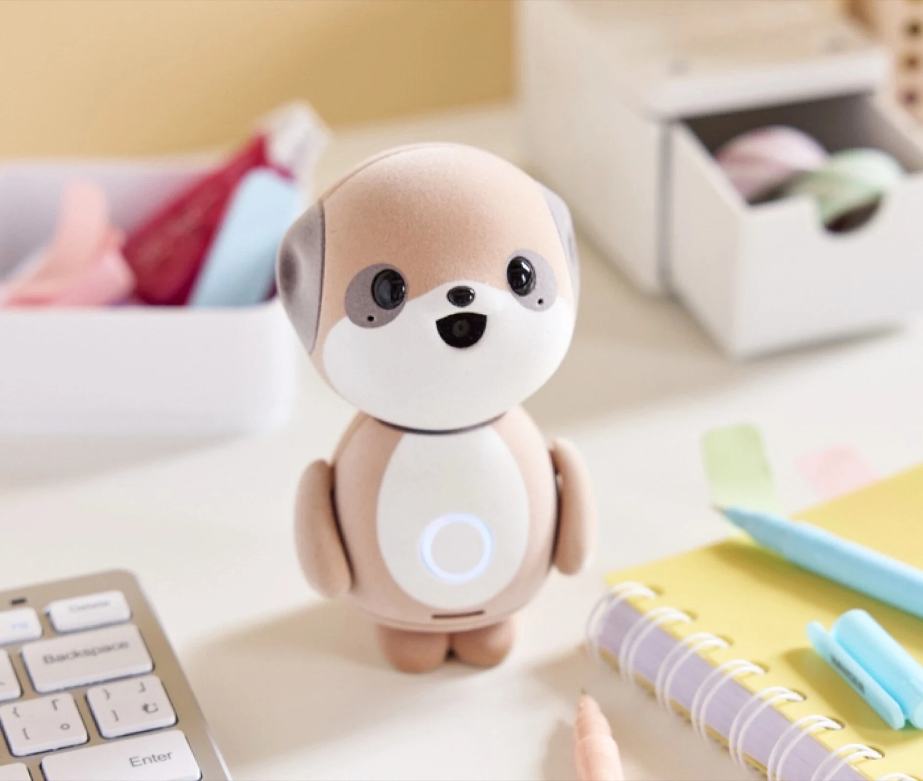 Robotic Meerkat Poketomo Provides Emotional Support