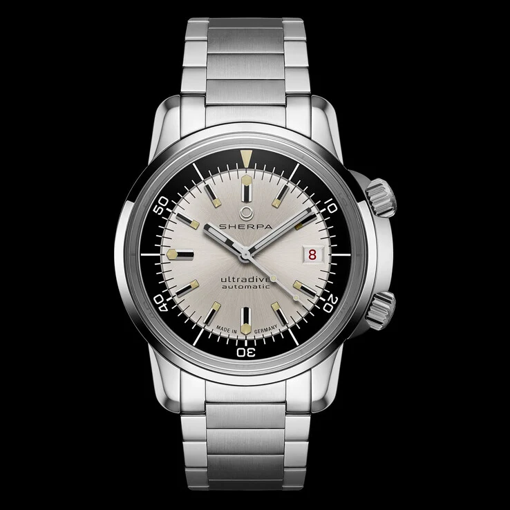 Sherpa Unveils Ultradive: 200m Water Resistance & Steel Case
