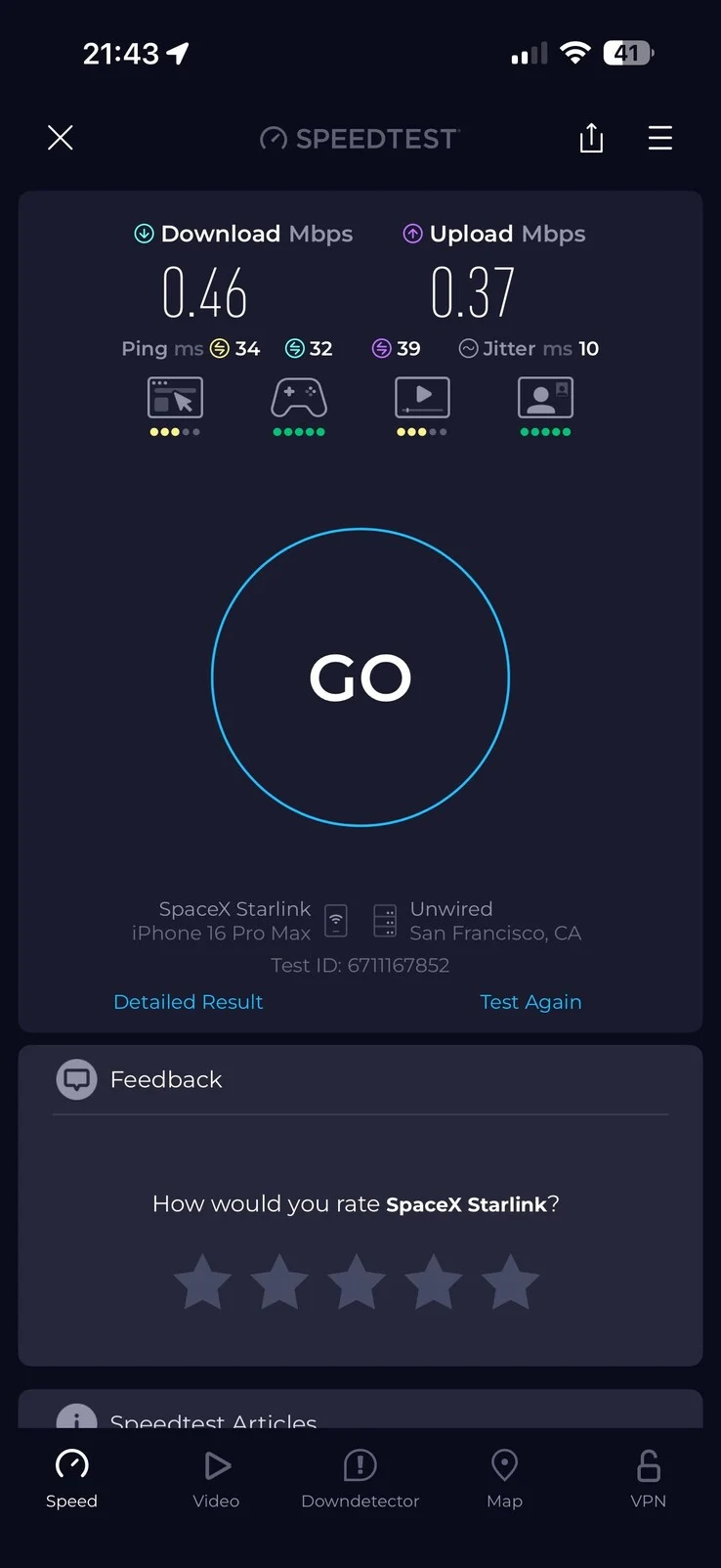 Starlink Introduces $5/month Standby Mode with Unlimited Low-Speed Data