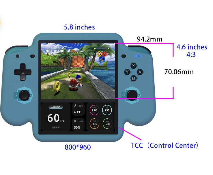 MagicX Two58: Powerful New Gaming Handheld for Nintendo DS Games