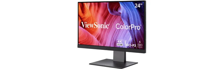 ViewSonic VP2488-4K Monitor: 4K IPS, Thunderbolt 4, Pantone Validated