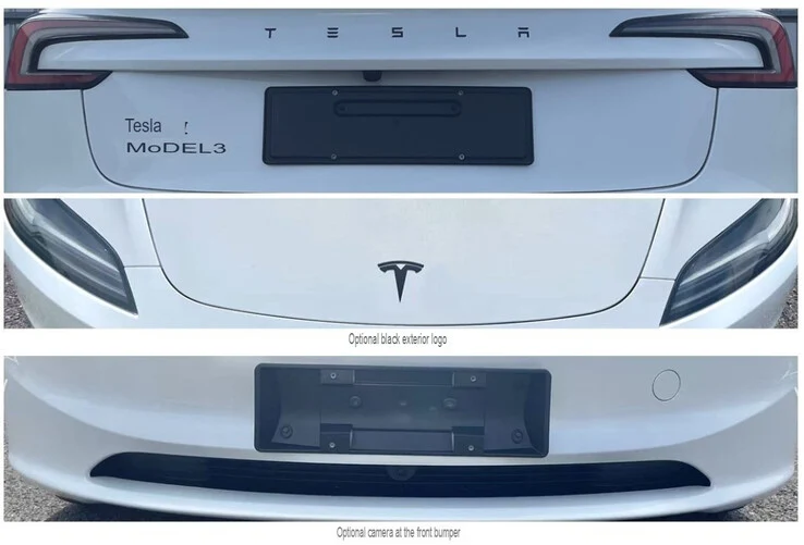 Tesla Model 3 HW4 Front Camera Retrofit for Parking and FSD 14