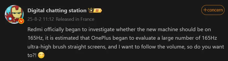 Xiaomi to Adopt 165Hz OLED Displays for Future Flagship Smartphones