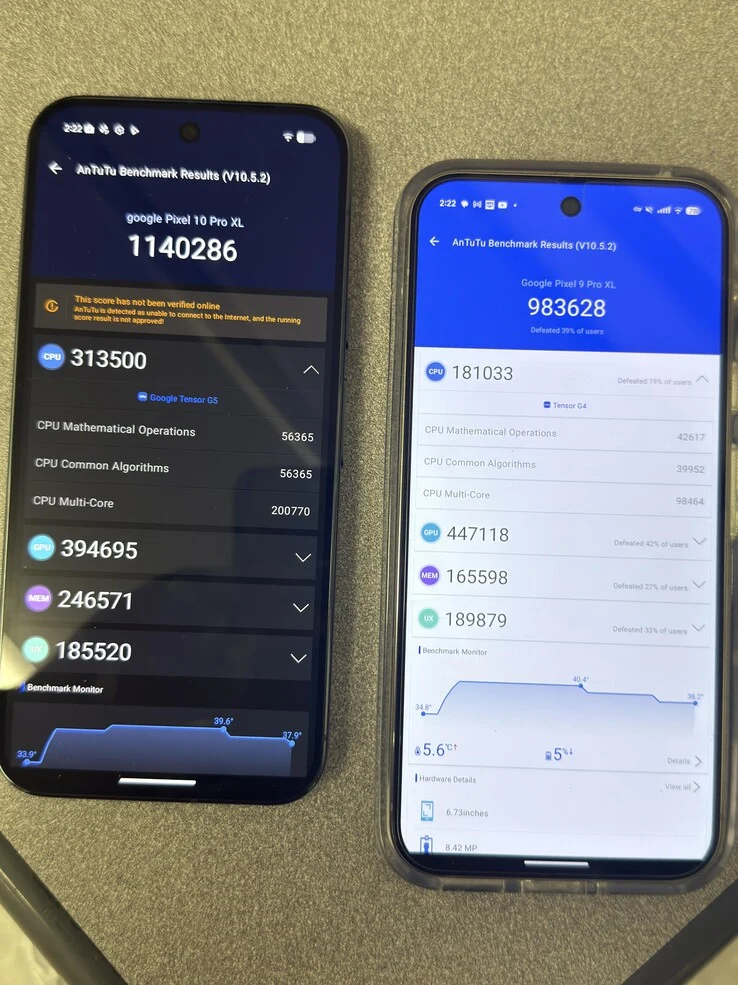 Tensor G5 Fails to Impress in Google Pixel 10 Pro XL Benchmarks