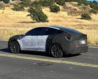 Tesla Model Y Performance Features New Forged Wheels in California