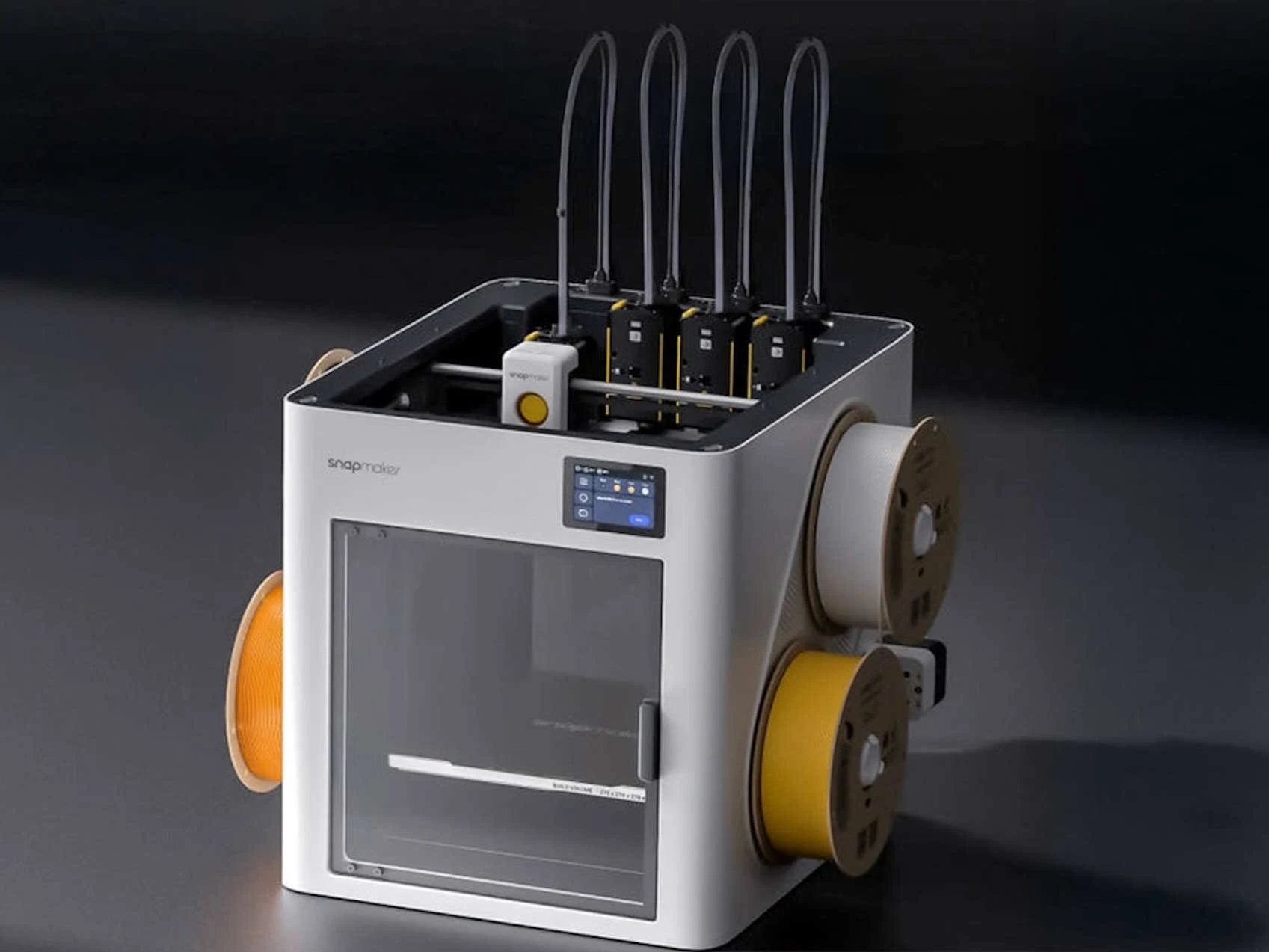 Snapmaker U1: Fast 3D Printer with Four Toolheads for Easy Swaps