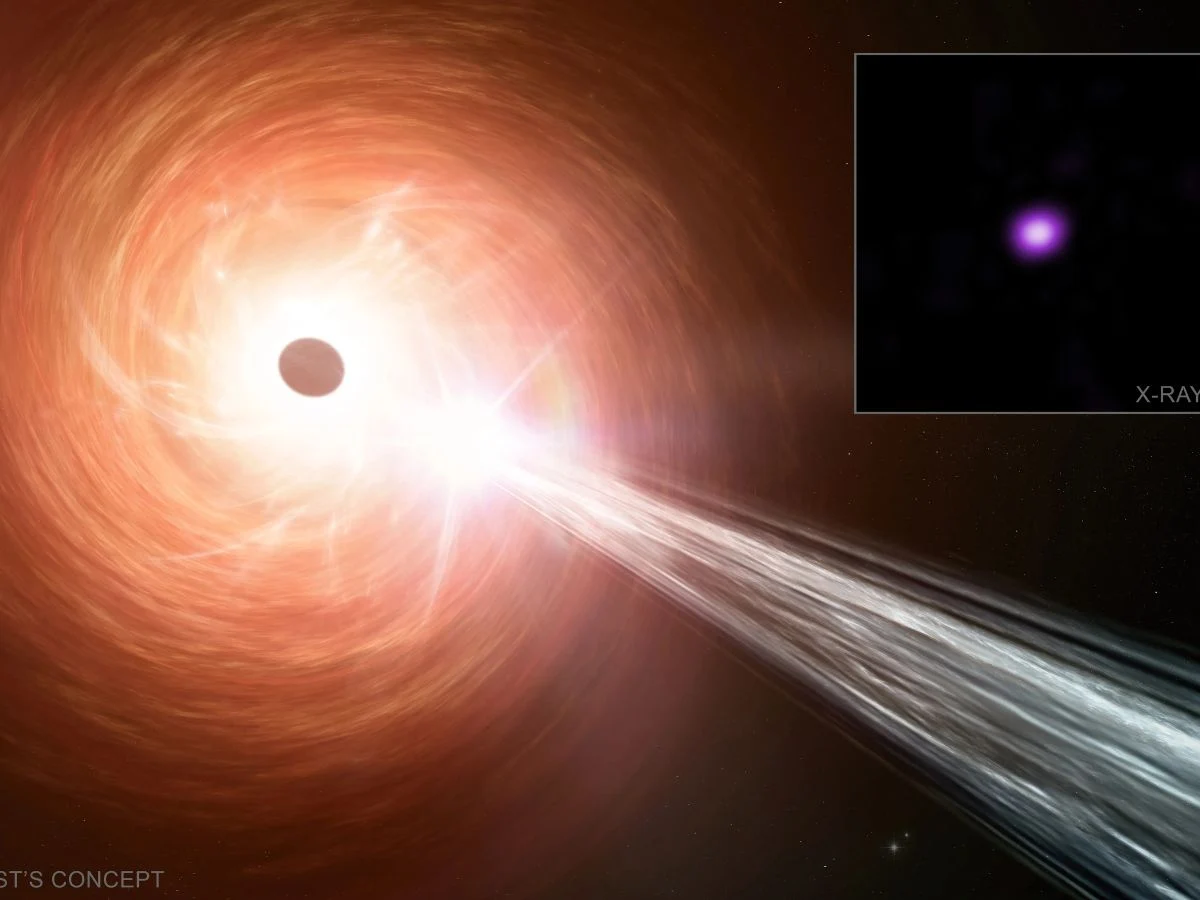 NASA Discovers Record-Breaking Fastest Growing Black Hole