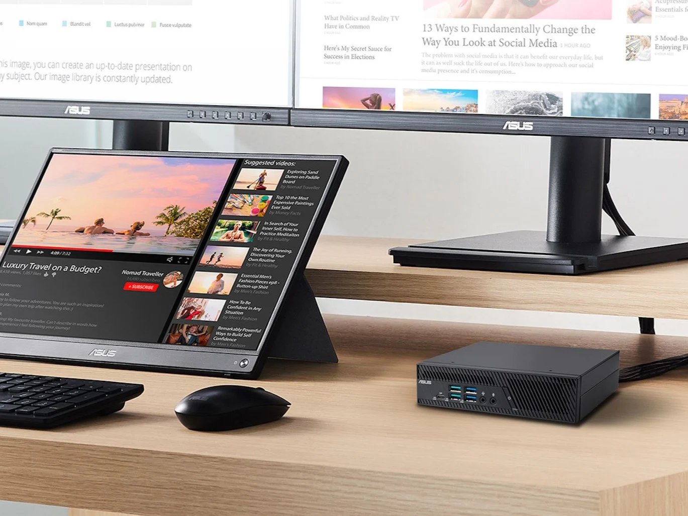 Asus ExpertCenter PB64: Mini PC with Core Ultra 7 & 64GB RAM