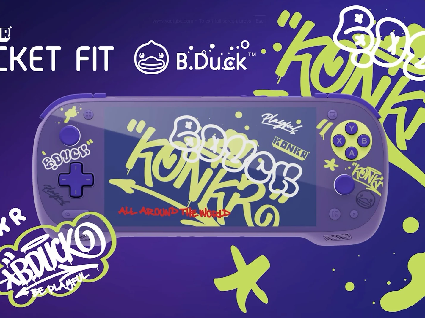 Ayaneo Konkr Pocket Fit Elite B.Duck: 24GB RAM, 1TB Storage