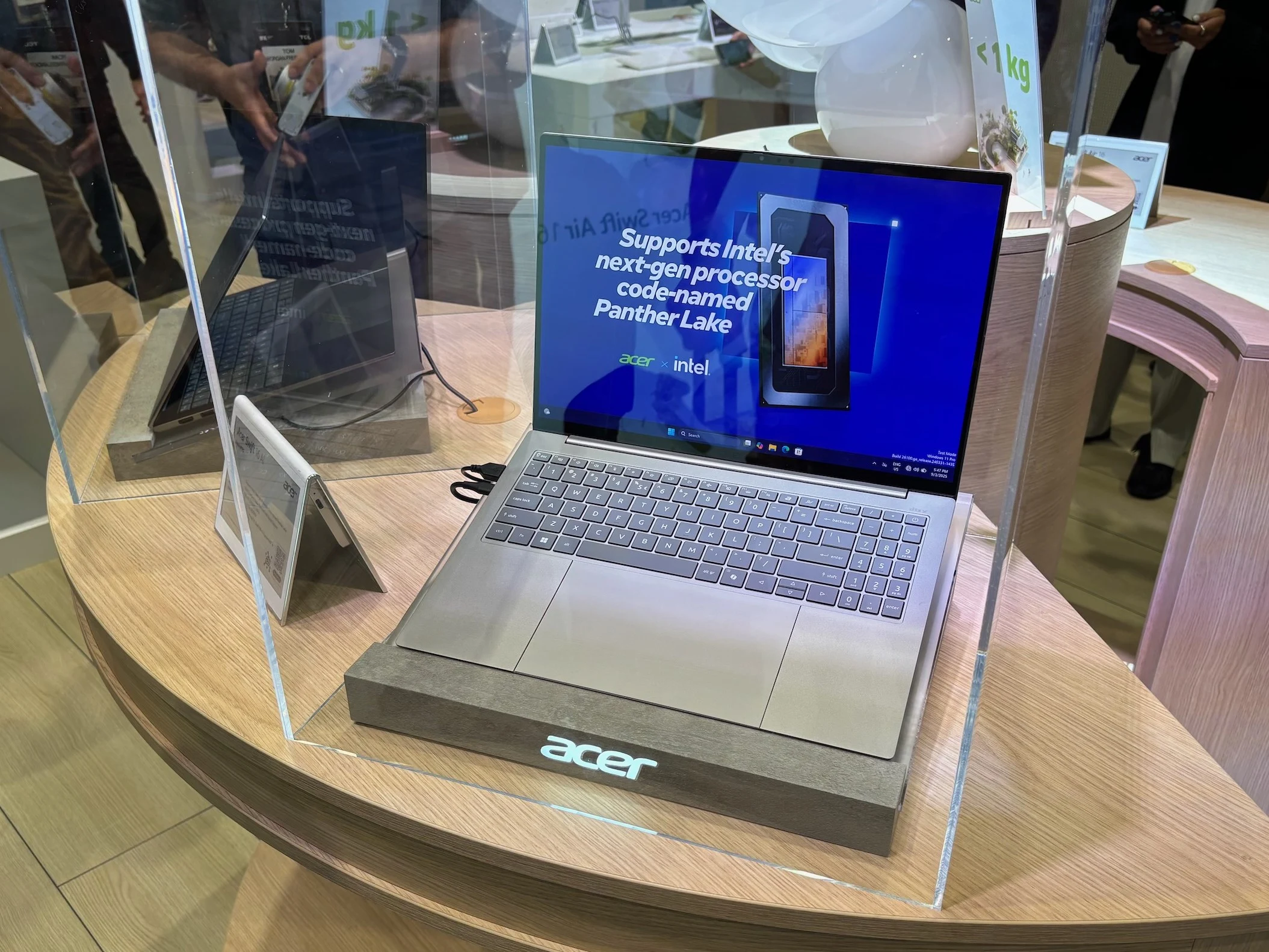 Acer Swift 16 AI Launches: First Intel Panther Lake Laptop with Haptic Touchpad