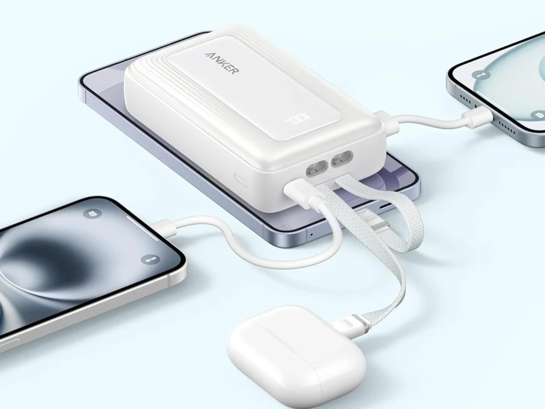 Anker Unveils 20K Power Bank with Dual Integrated Cables