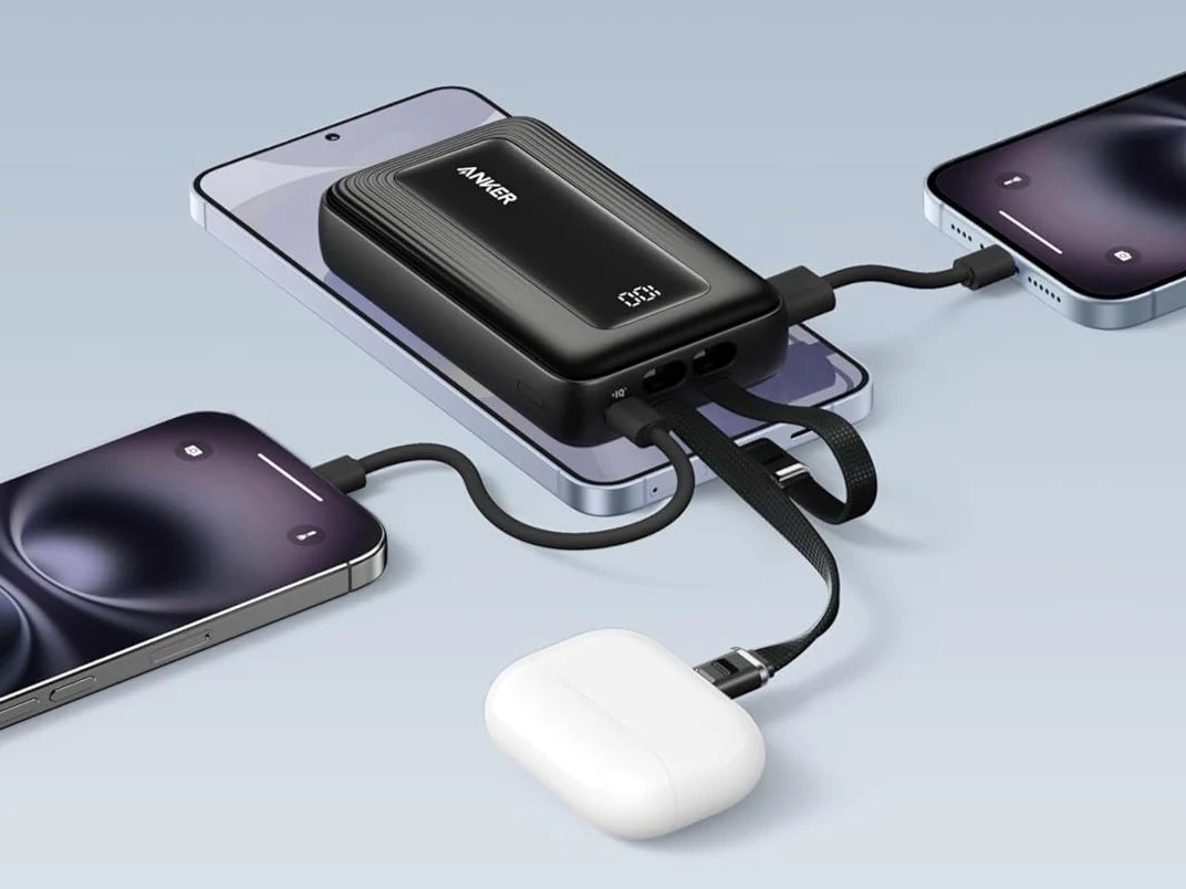 New Anker 20K Power Bank with Dual Cables Now in Europe