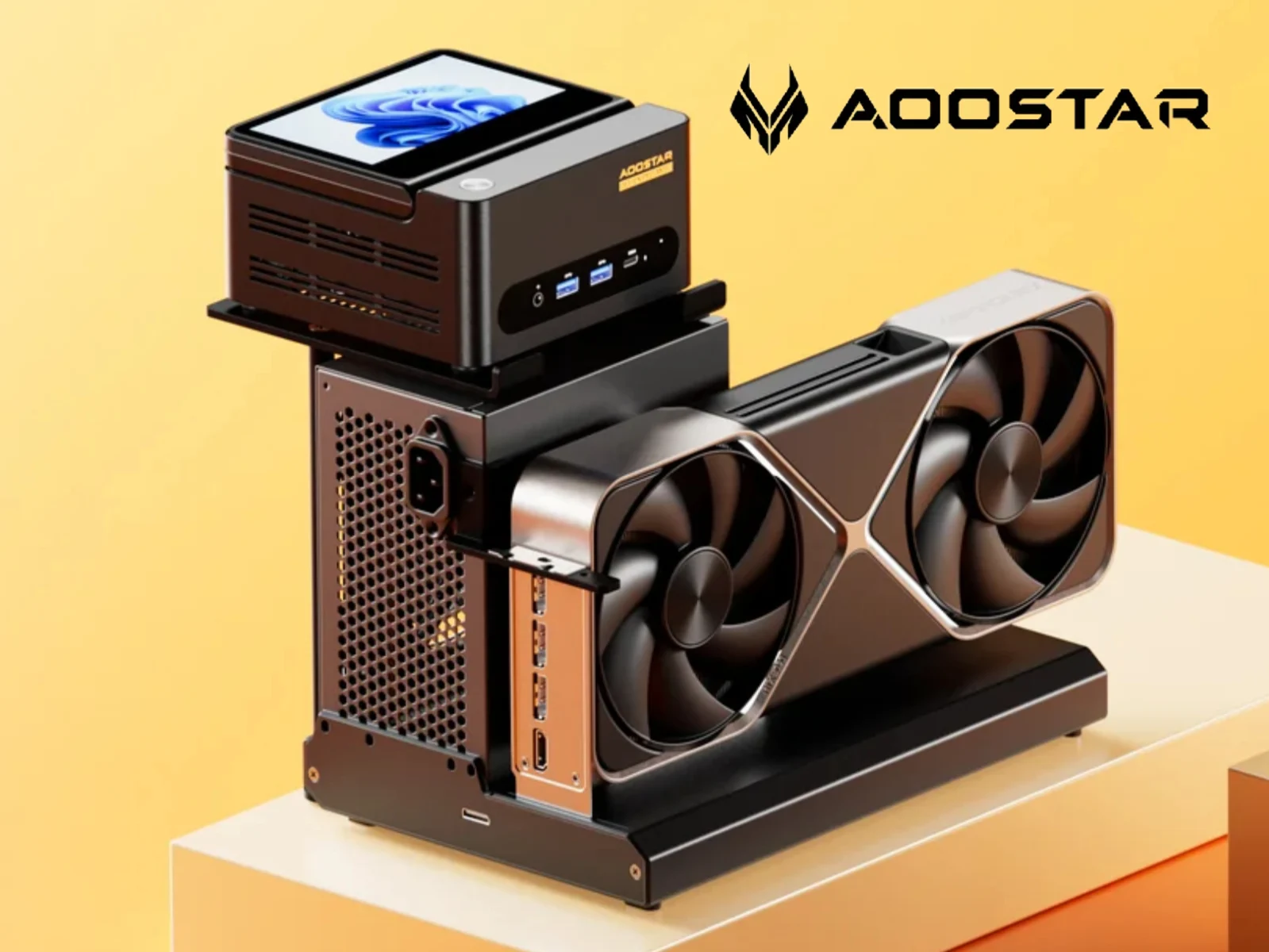 Aoostar EG01: Global Launch of Thunderbolt 5 eGPU Dock with Mini-PC Mount