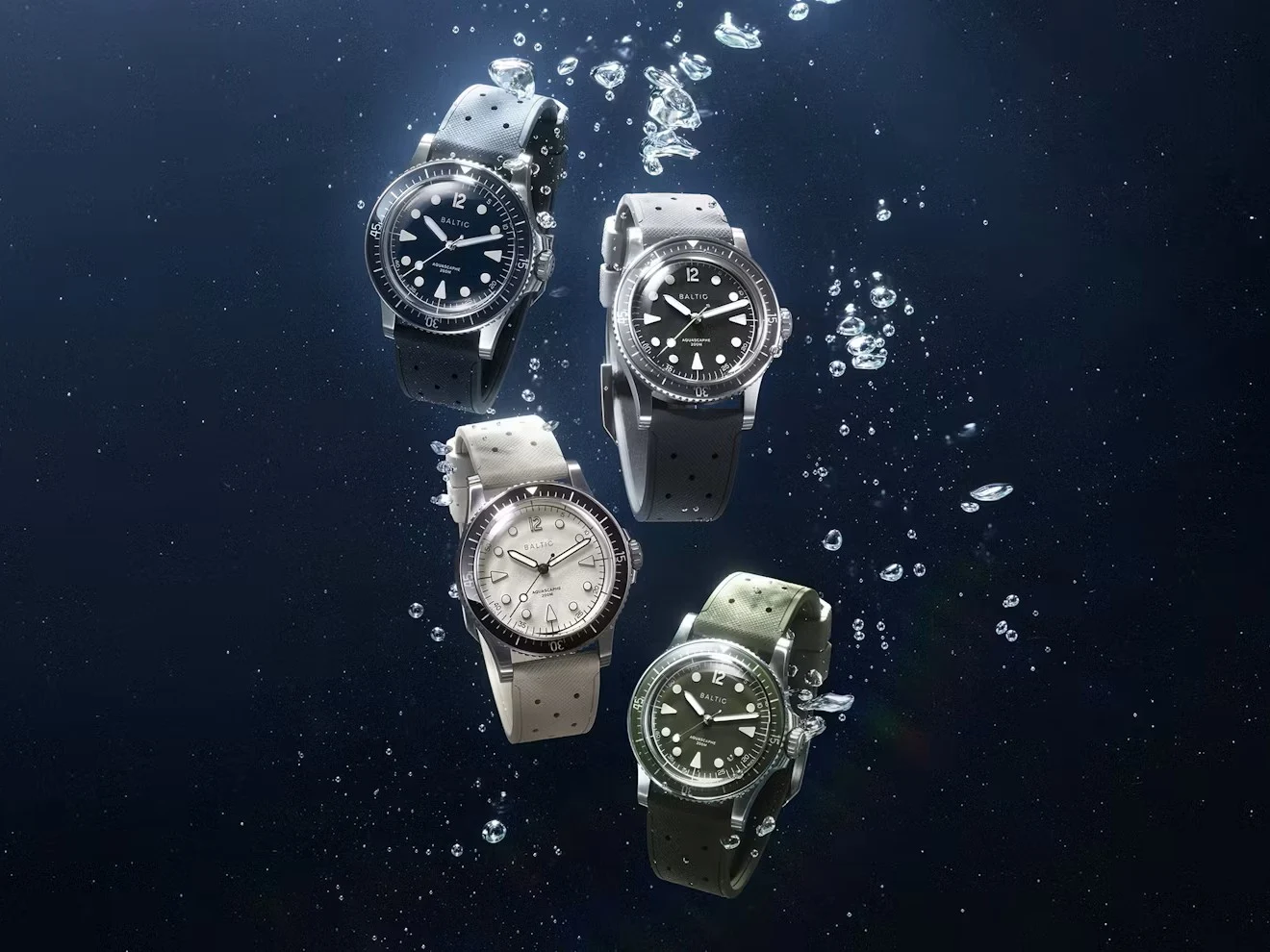 Baltic Launches Aquascaphe MK2 Dive Watch with New Colors