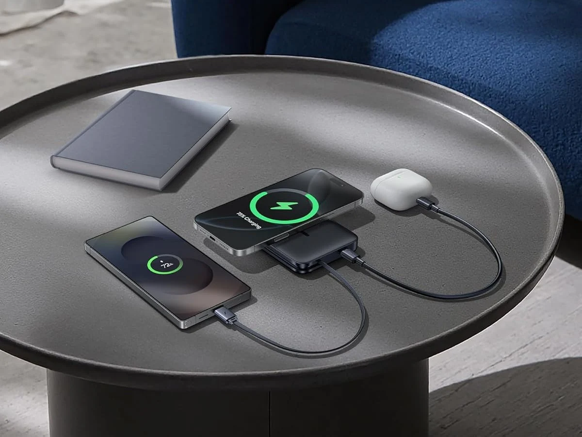 Baseus Launches Magnetic Power Bank with Built-in Cable