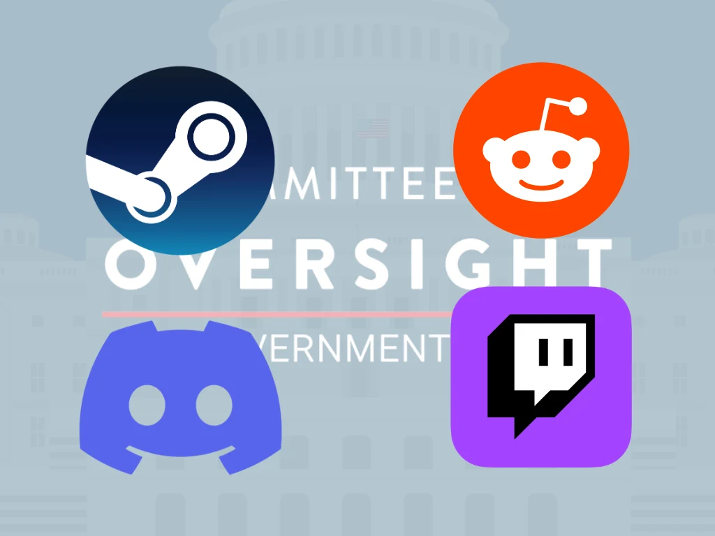 Congress Calls Discord, Steam, Twitch, Reddit CEOs on Radicalization