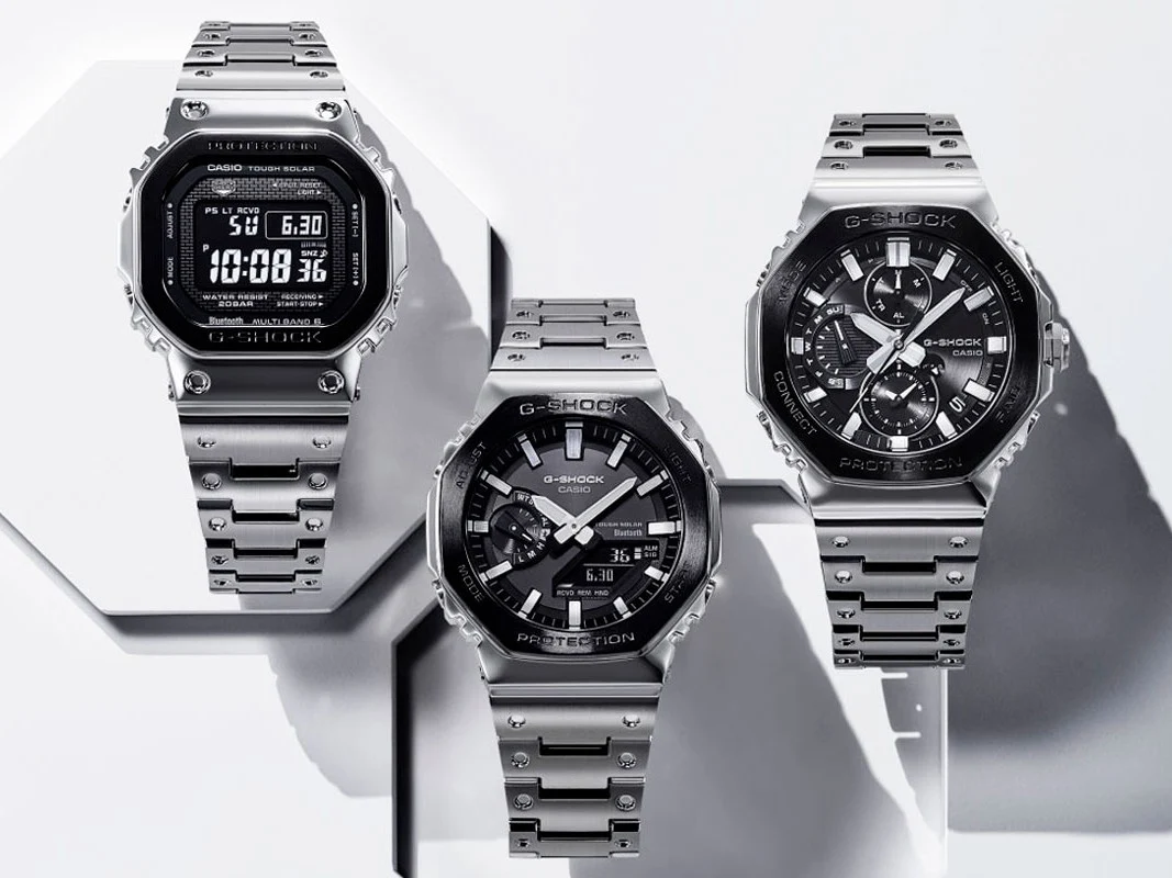 Exact Release Date for Casio G-Shock Black Tone Full Metal Watches