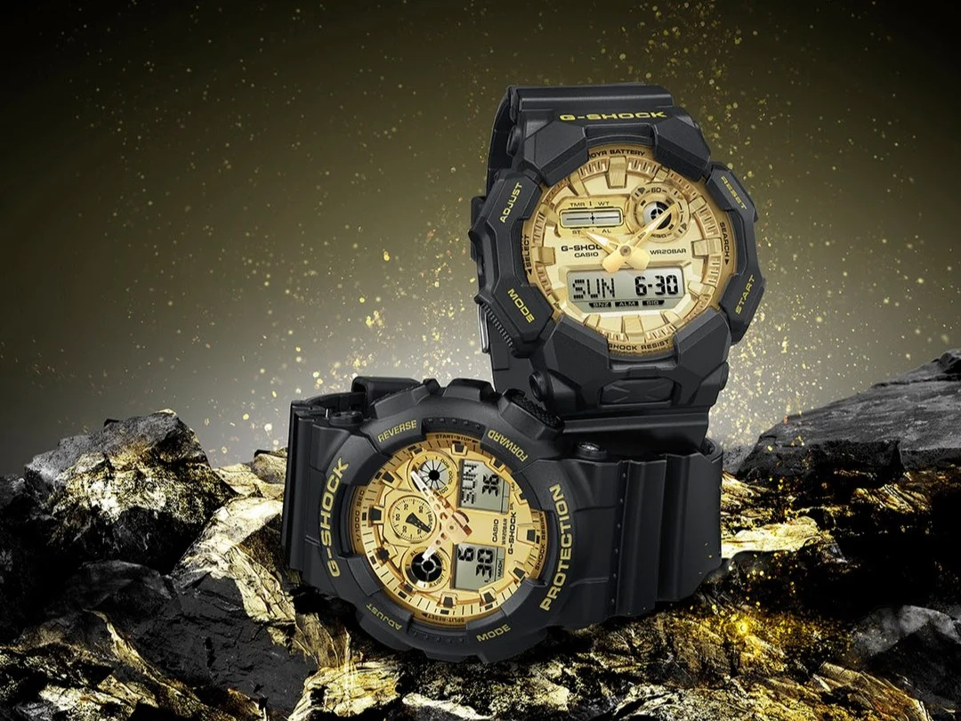 Casio G-Shock Hybrid Watches with Mirrored Texture Launch in Europe