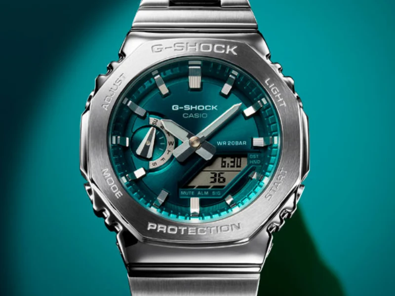 New Casio G-Shock Metal Bezel Watches with Colorful Dials Coming