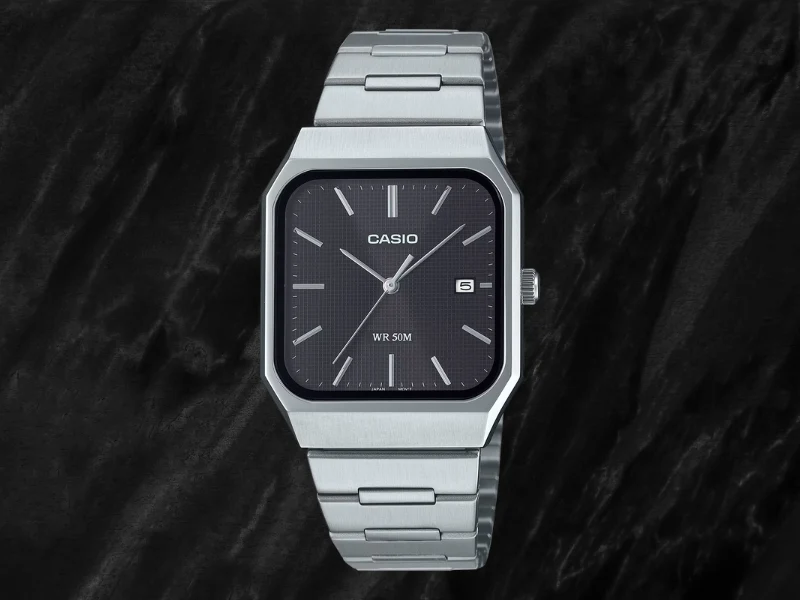 Casio MTP-B185D Stainless Steel Watch Now in the UK