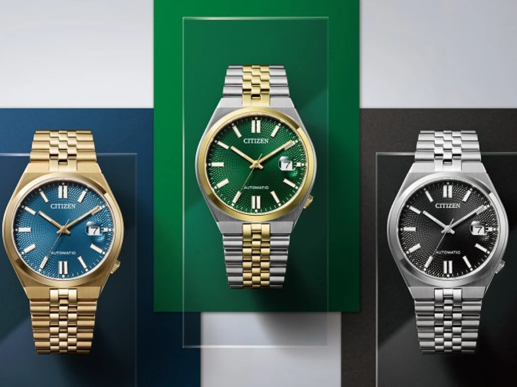Citizen Tsuyosa 60 Launches 3 New Automatic Watches in Steel & Sapphire