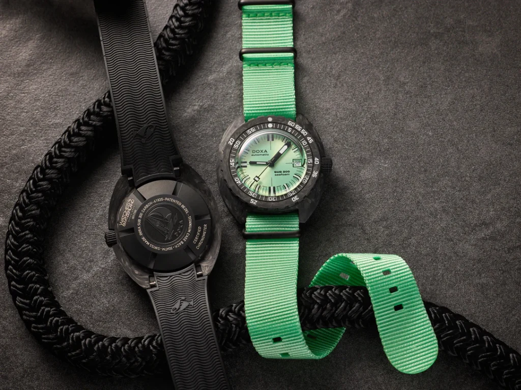 Doxa SUB 300 Carbon Seafoam: Limited Edition Automatic Watch Release