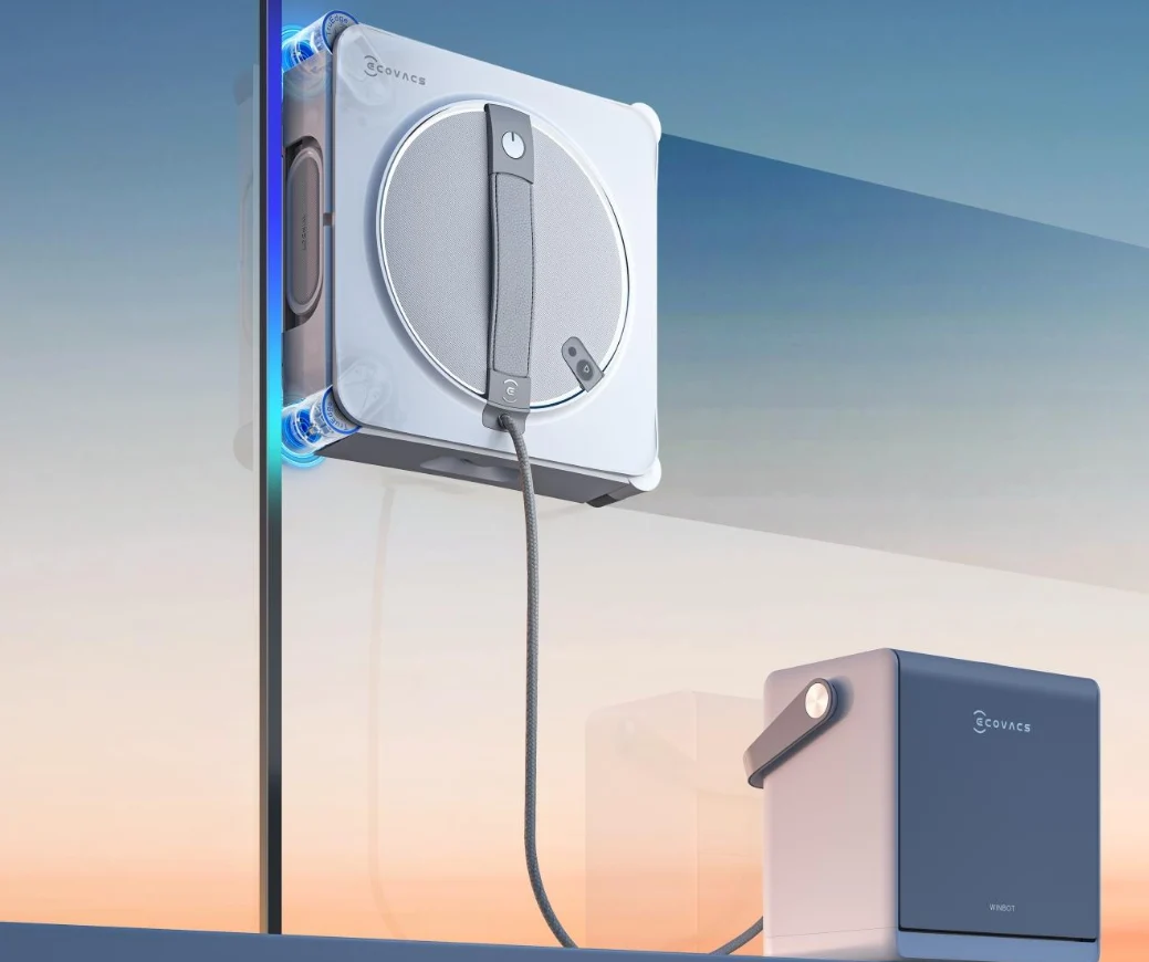 Ecovacs Winbot W2S Omni: Multi-Mode Window Cleaner with Edge Scrubbing