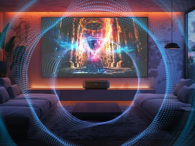 Epson Unveils Upgraded Lifestudio Grand 4K UST Laser Projector