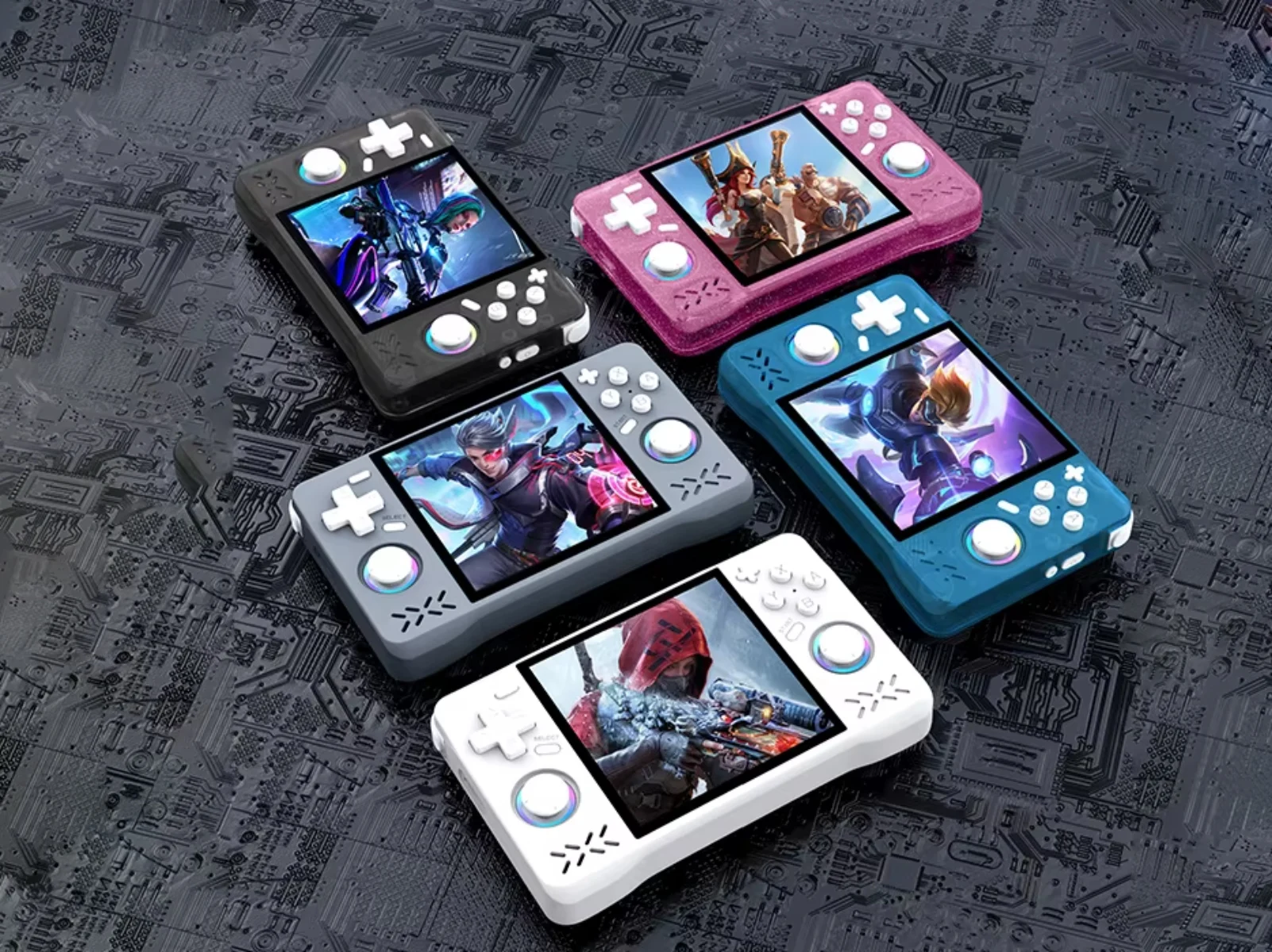 Game Console XF40H: New Retro Handheld Gaming Device Released