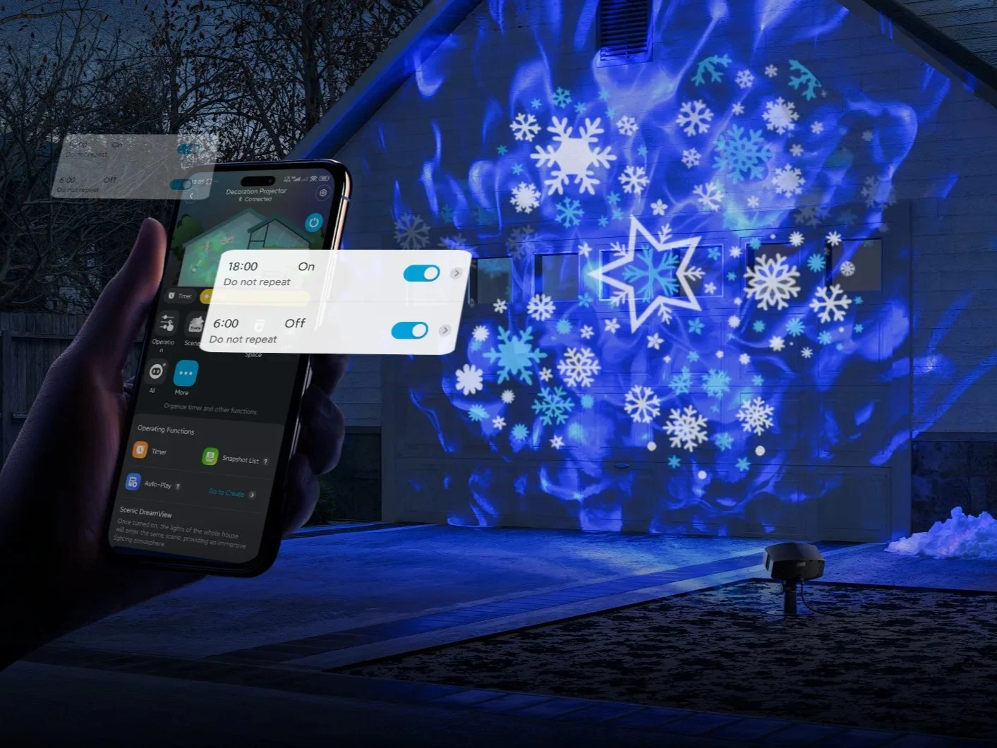 Govee Launches New Outdoor Projector Light with Matter Support