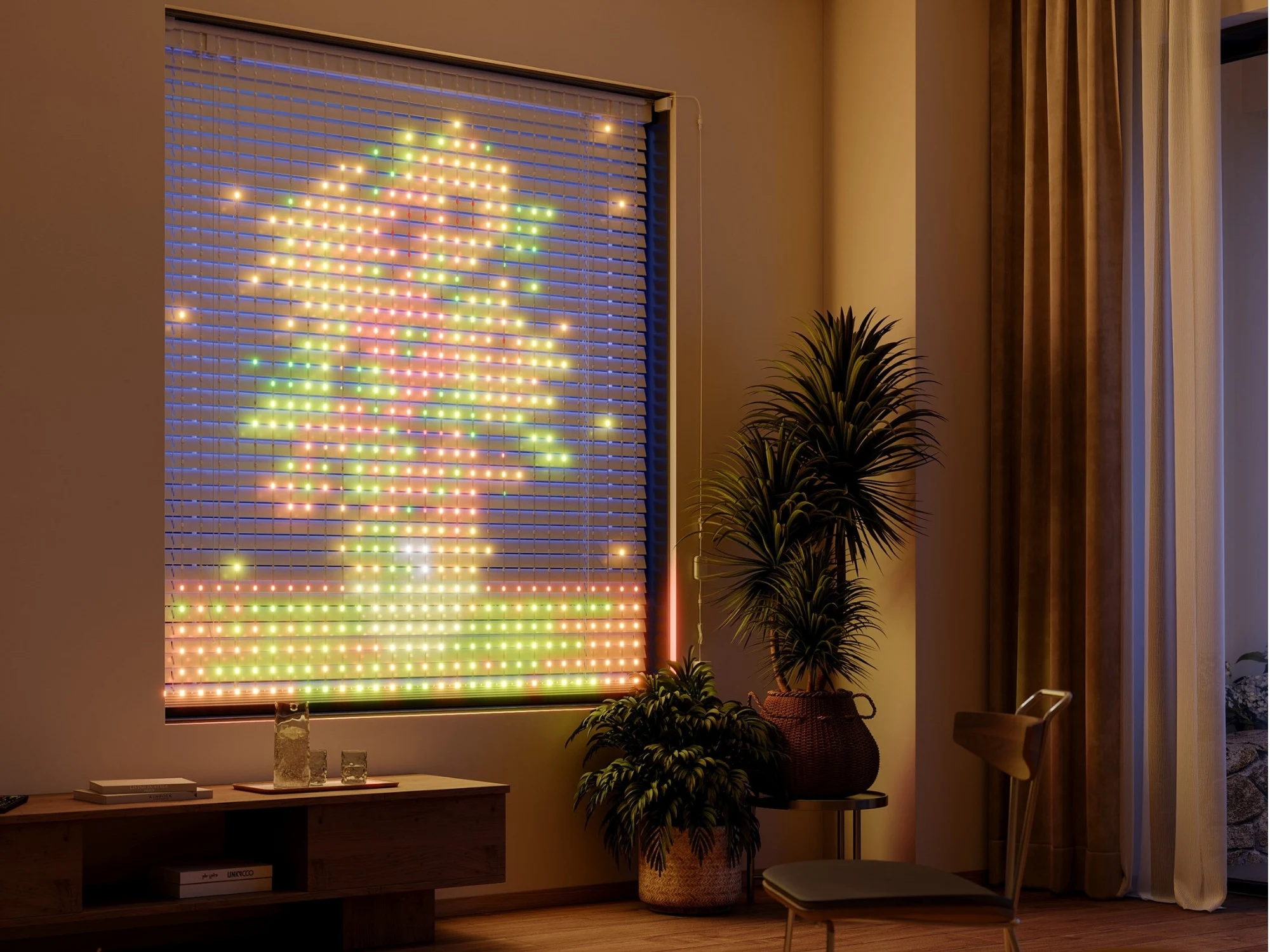 Govee Curtain Lights Pro: 960 LED Beads for Smart Displays