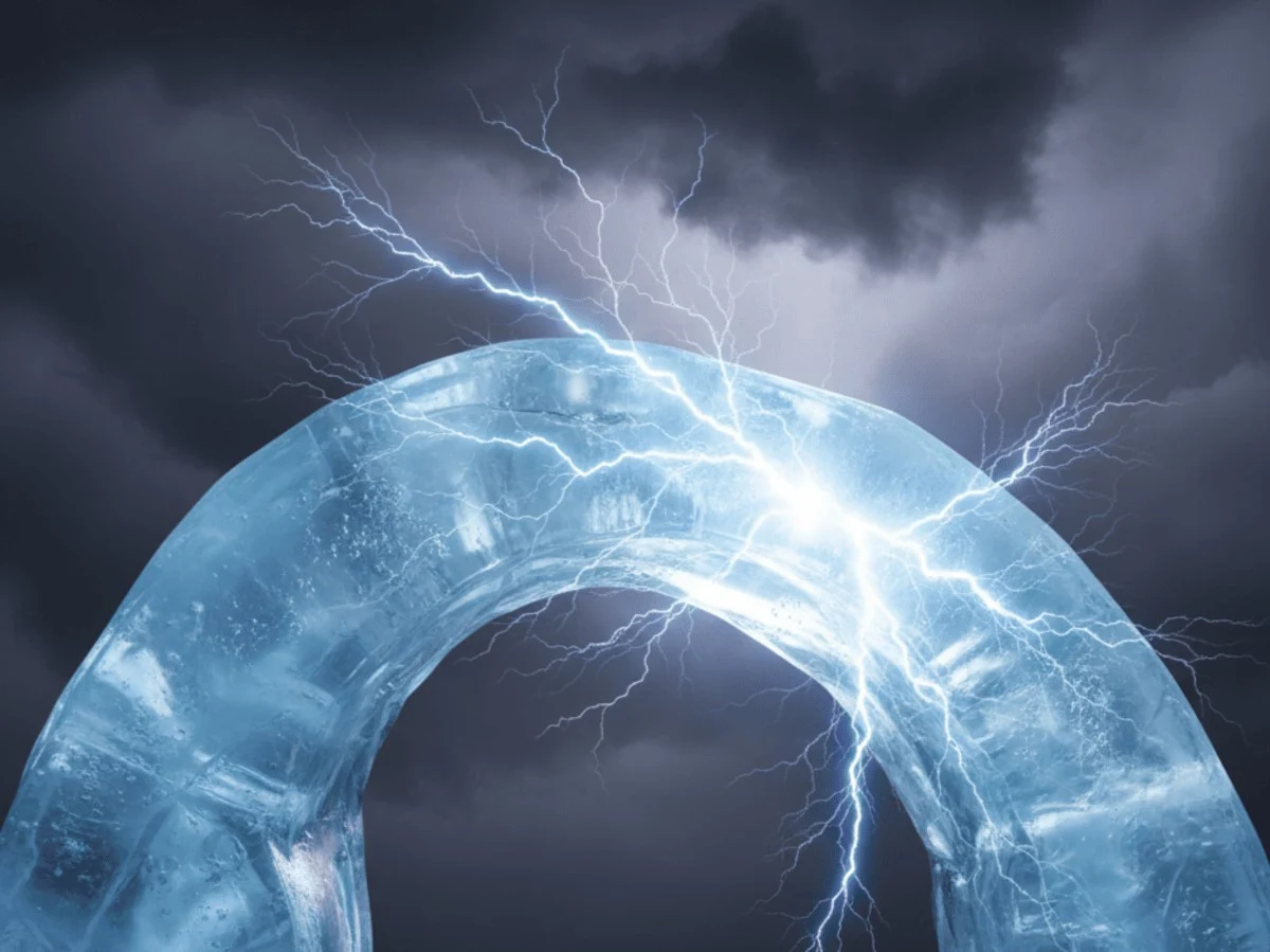 Ice Generates Electricity When Bent, Shedding Light on Lightning