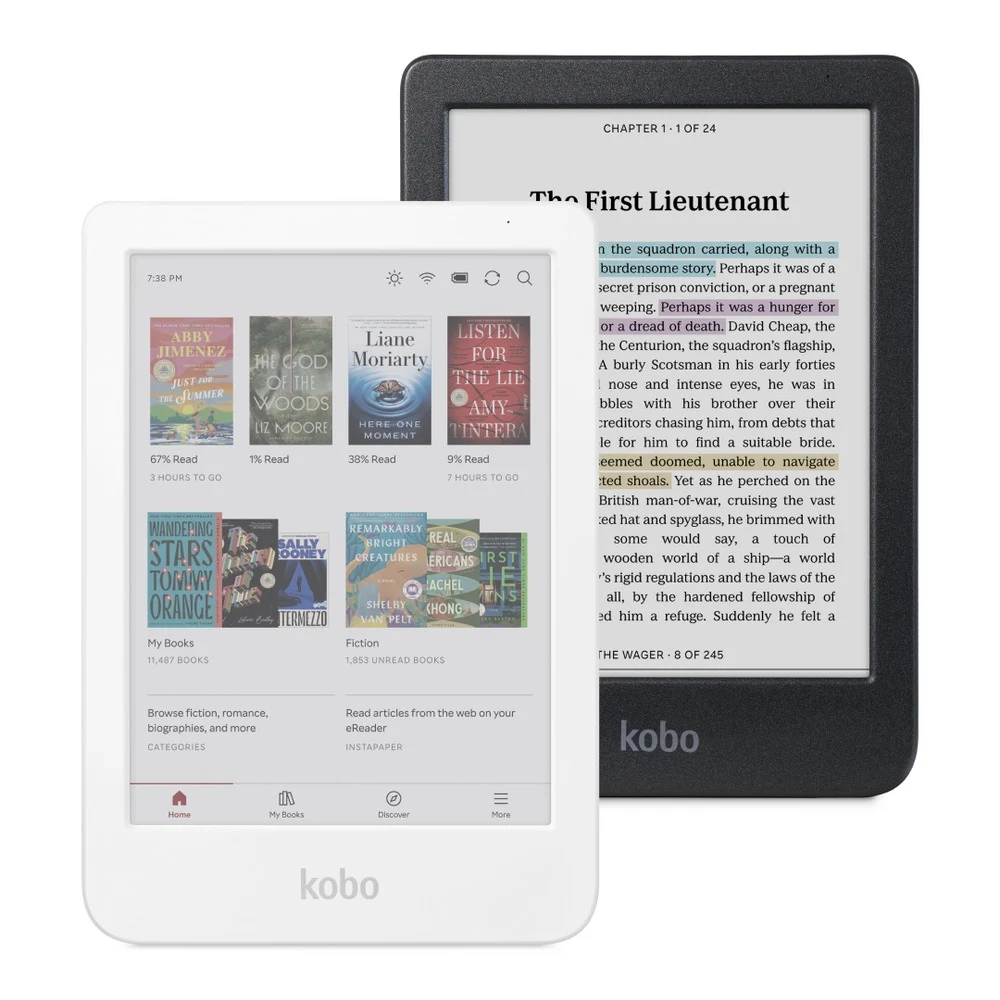 Kobo Clara Colour Launches in White with Bigger Battery Capacity