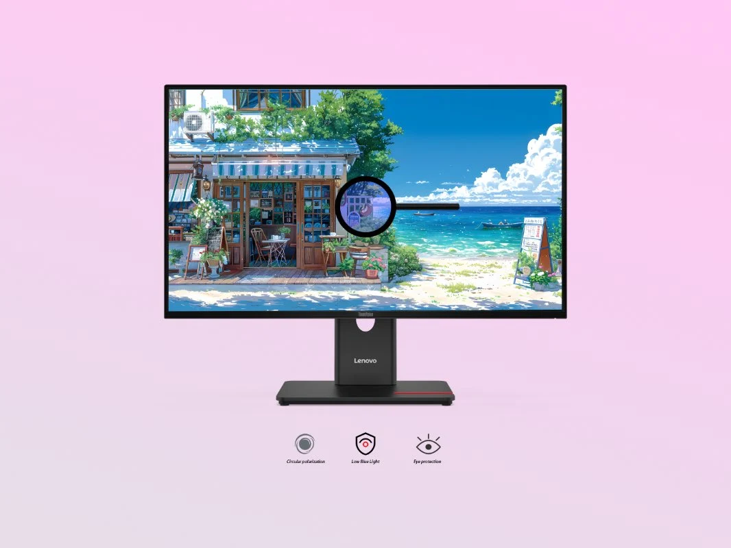 Lenovo NaturaSynth Display Reduces Eye Strain with Natural Light