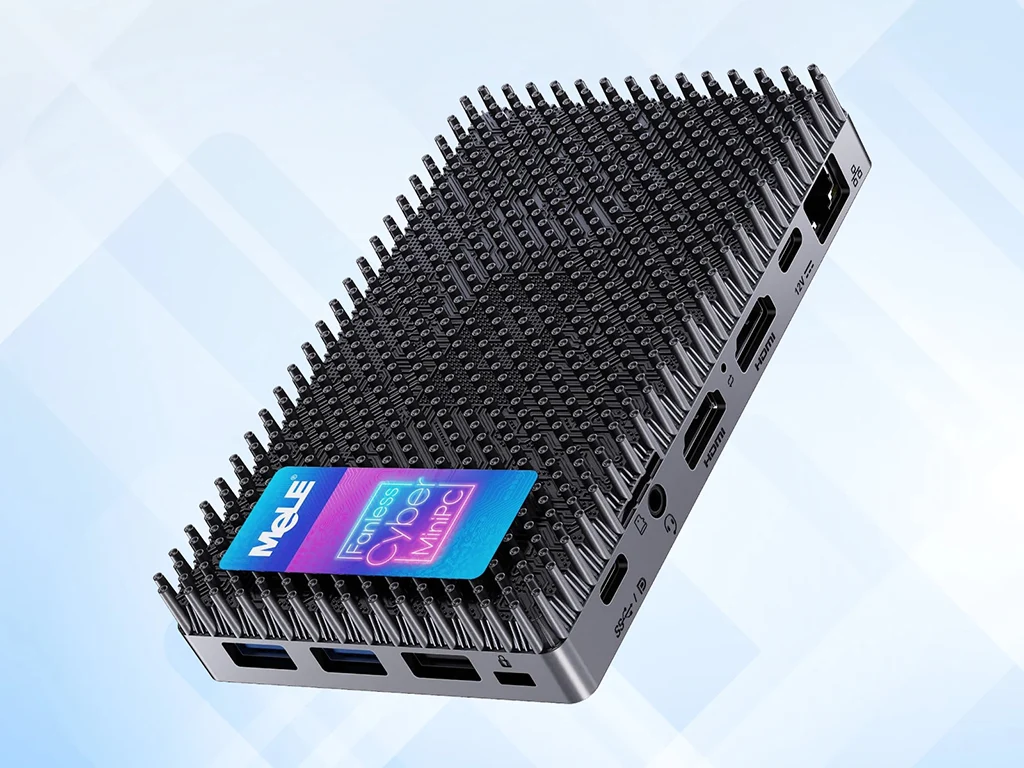 MeLE Cyber X1 Mini PC: Fanless Intel Twin Lake in Pocket Size