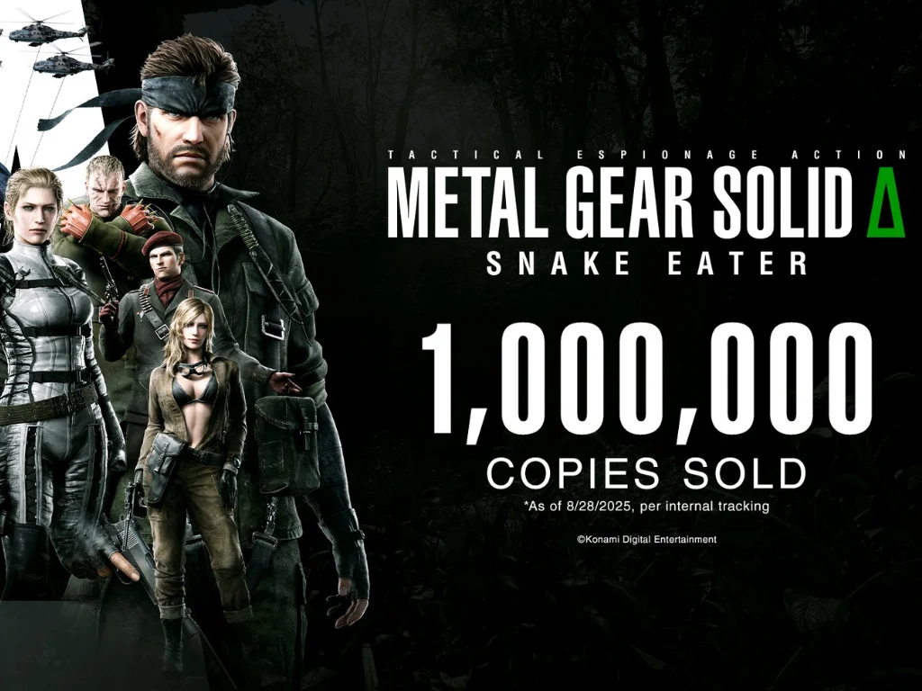 Metal Gear Solid Delta: Snake Eater Sells 1 Million in 2 Days