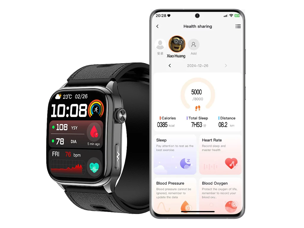 Rowatch D2: New Fitness Smartwatch with Blood Pressure Monitor