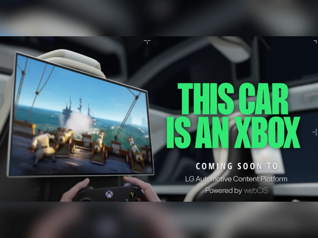 Xbox Game Pass Cloud Streaming for LG webOS Vehicles Announced