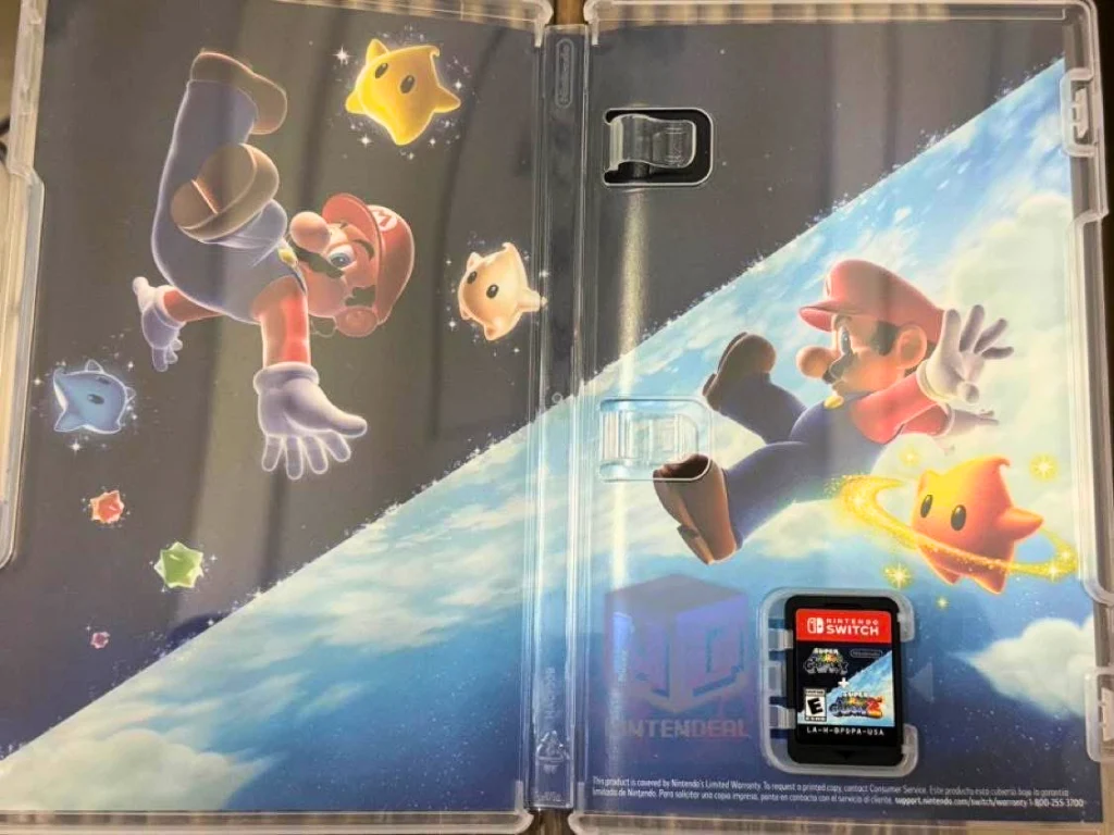 Super Mario Galaxy 1+2 Physical Switch Copies Leaked Before Launch