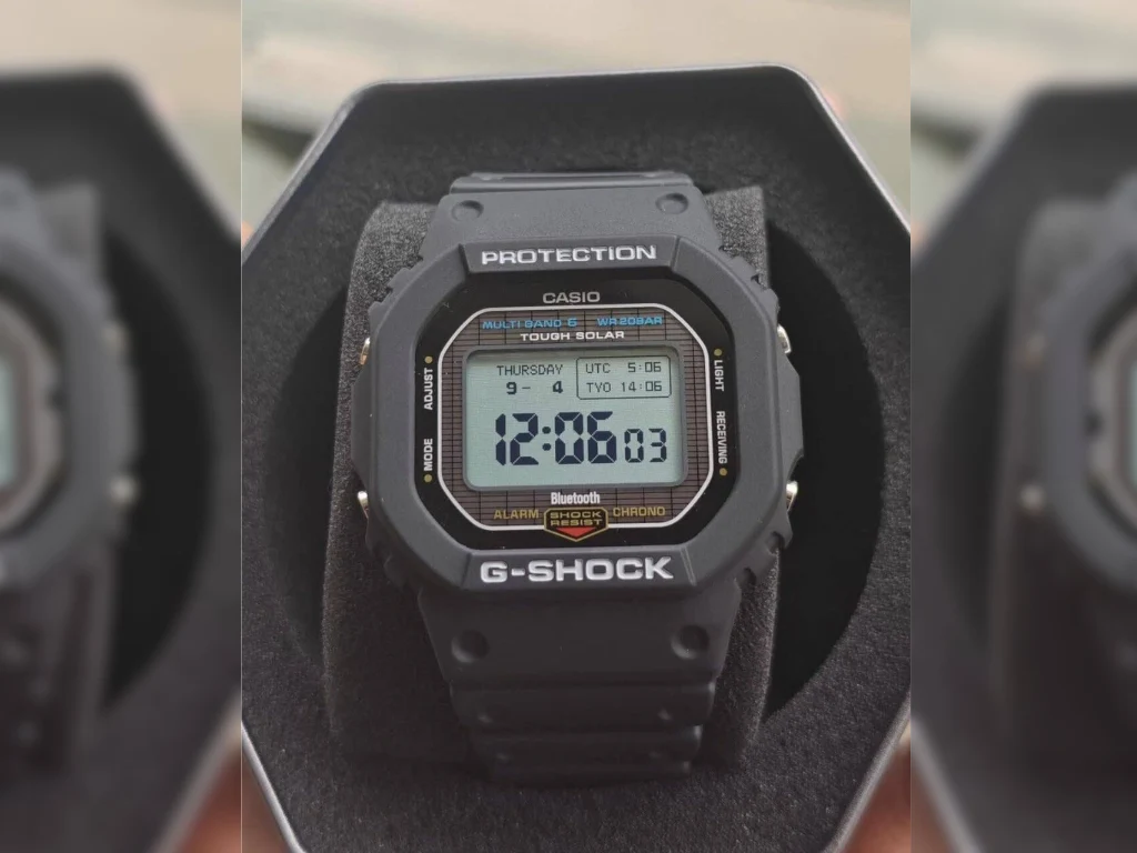 Casio GW-BX5600: First Clear Images of New G-Shock with MIP LCD