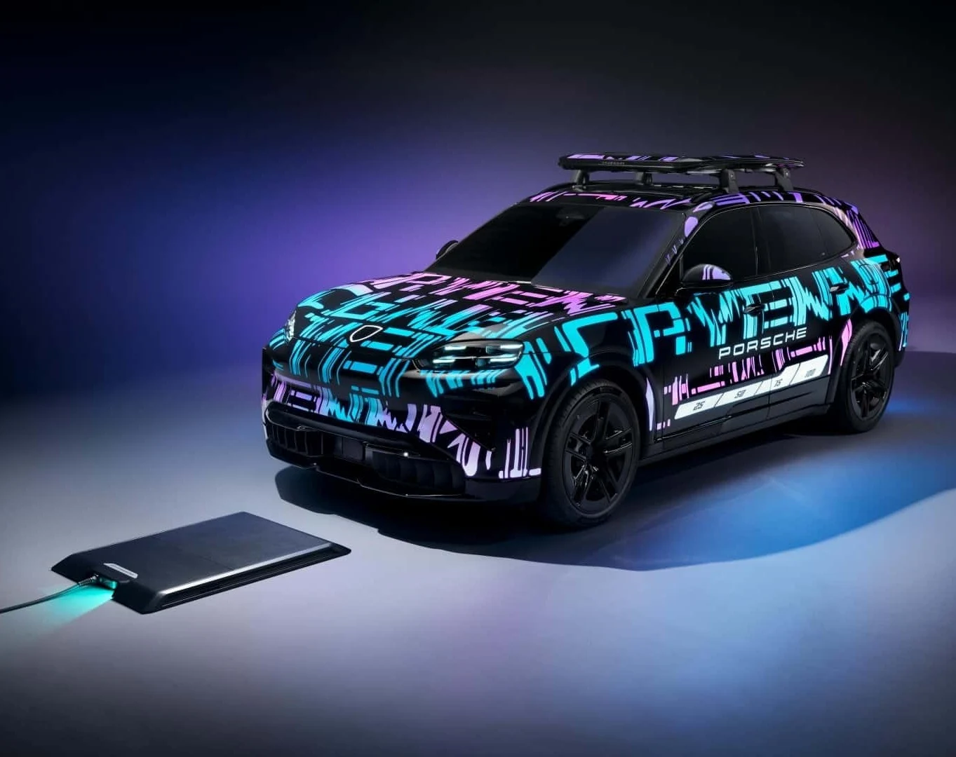 Porsche Cayenne Electric Launches Wireless Home Charging System