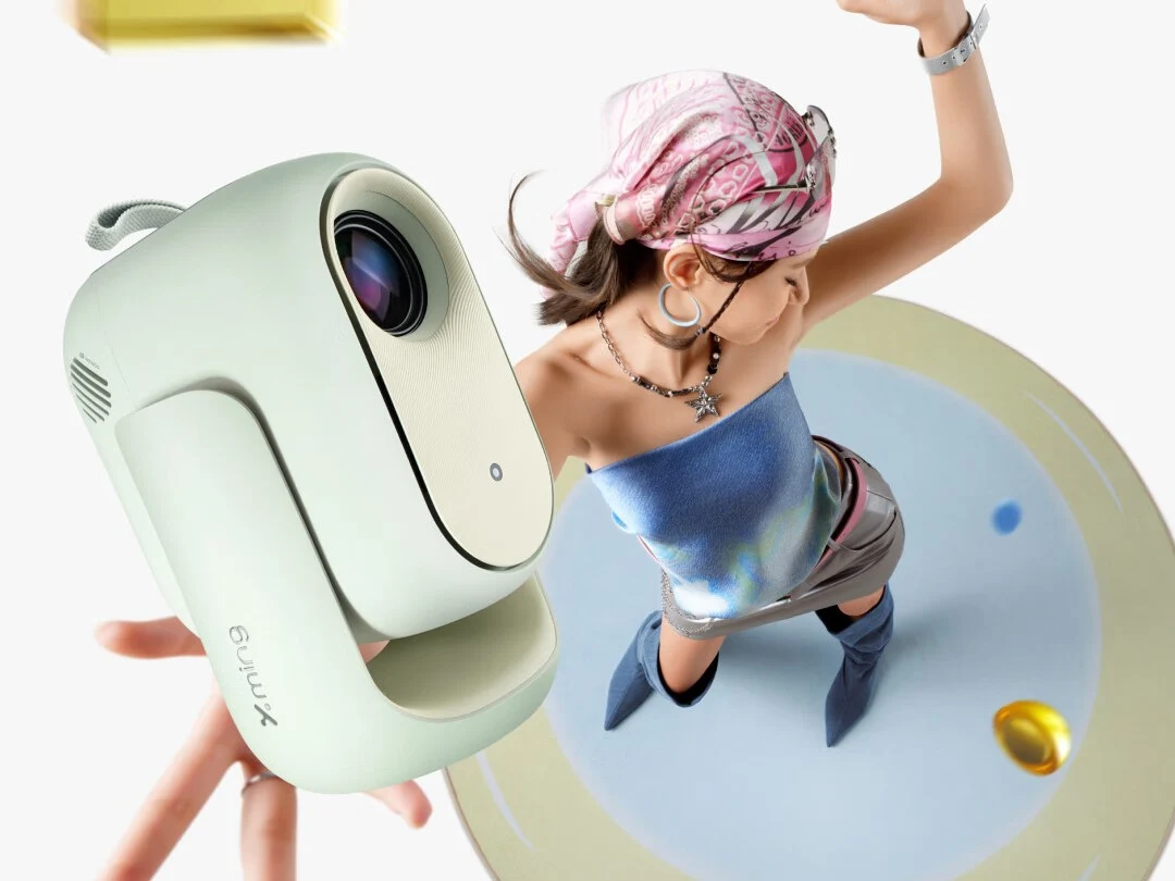 Affordable Xming Q6 Projector with Ambient Lighting Now Available