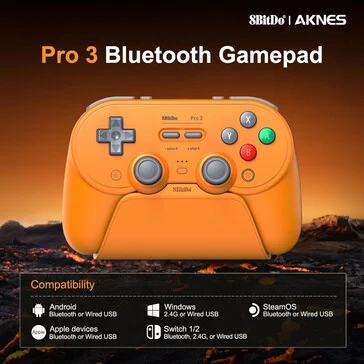 8BitDo Pro 3 Wireless Controller: Colorful Release & Discount