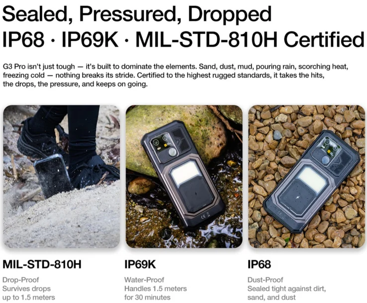 AGM G3 Pro: Rugged Smartphone with Night Vision & 3 Card Slots Pre-Order
