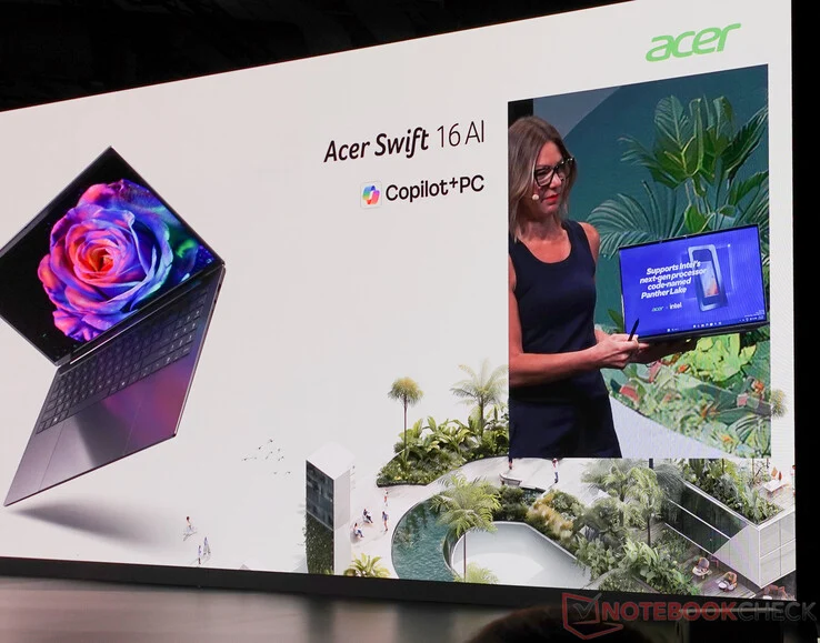 Acer Swift 16 AI Launches: First Intel Panther Lake Laptop with Haptic Touchpad