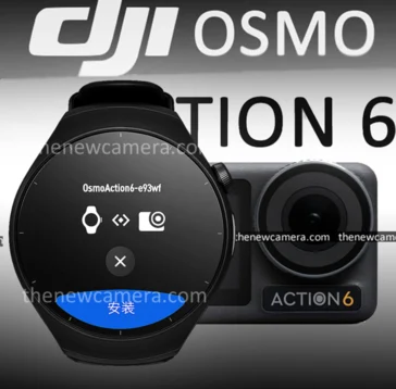 DJI Action 6 Leak Shows Smartwatch Integration Features