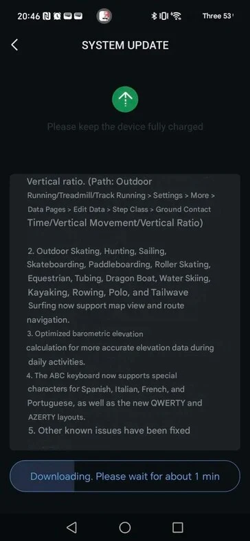 Amazfit T-Rex 3 Update: New Running Dynamics & Keyboard Layouts