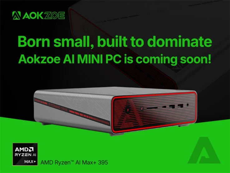 Aokzoe AI Mini PC Global Launch with AMD Ryzen AI Max+ 395
