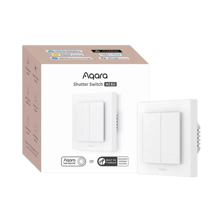 Aqara Launches New Shutter Switch with Thread and Zigbee Support